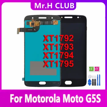 A Motorola Moto G5S XT1791 XT1793 XT1794 XT1792 XT1795 LCD Kijelző érintőképernyő Digitalizáló Szerelvény Cseréje 100% - Ban Tesztelt