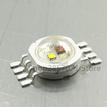 RGBW LED Dióda 8pins Nagy teljesítményű LED Chip 4W Színes, négy mag források DIY díszléc LED Színpad fények gyöngyök