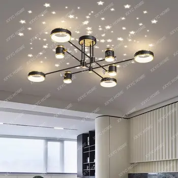 2023 Modern LED Csillár Nappali Hálószoba, Étkező, Konyha Okos Távoli Mennyezetről Függő Lámpa Beltéri Dekoratív Lámpa