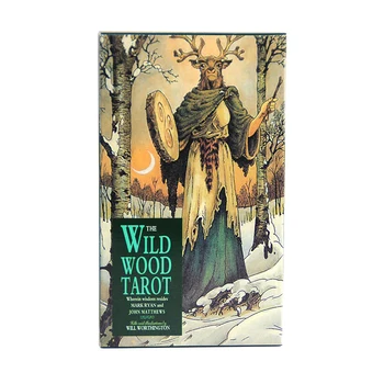 - Erdő természetvédelmi Pakli Tarot kártyát 78 Kártya Pakli, Boszorkány Okkult Jóslás a Sors Kártyák QR-Útmutató Könyv, angol nyelvű társasjáték