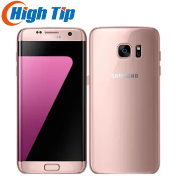 Nyitva Eredeti Samsung Galaxy S7 Szélén Duos Dual Sim G935FD mobiltelefon 4G 5.5 hüvelykes 12.0 MP 4 GB RAM, 32 GB ROM Okostelefon