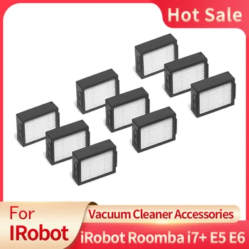 Csere Hepa Szűrő Kompatibilis i7 iRobot Roomba i7+ E5 E6 Porszívó készletek Hepa szűrő Tartozékok