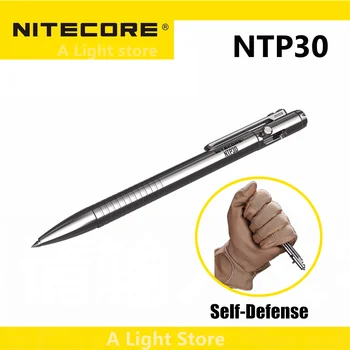 NITECORE NTP30 Titán Csavar Akció Taktikai Toll Hordozható, Egyéni-defens Eszköz, Pohár Megszakító Napi Írás Toll