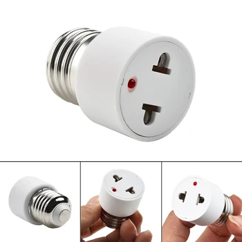 E27 Izzó USA/EU Plug Light Lámpatest, Izzó Alap Lámpa Aljzat Adapter Átalakítani E27 Alap, Hogy Rendszeres US/EU-Csatlakozó hálózati Csatlakozó Adapter