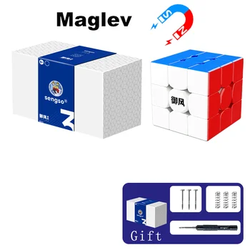 SENGSO Maglev 3x3 Mágneses Bűvös Kocka 3×3 Yufeng Sorozat Szakmai Rubix 3x3x3 Sebesség Puzzle gyerek izeg-mozog Játékok Rubick Cubo