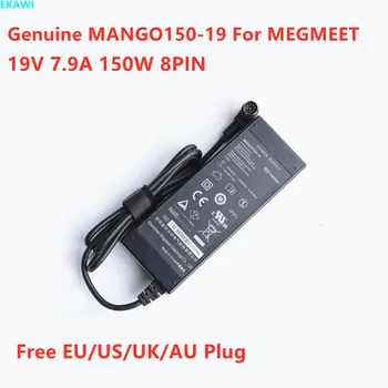 Valódi MANGO150-19 19V 7.9 EGY 150W 8PIN AC Adapter MEGMEET ORVOSI Tápegység Töltő