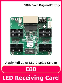 Colorlight E80 Színes LED Kijelző Fogadó Kártya, Beltéri RBG Elektronikus Nagy Képernyőn Modul HUB75 Videó Vezérlő Kártya