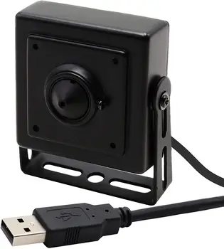 ELP H. 264 3MP WDR USB Kamera 3.7 mm-es Objektív 1/3 Inch MIKRON AR0331 Dinamikus Tartomány 100 dB USB Webkamera Mini Esetében