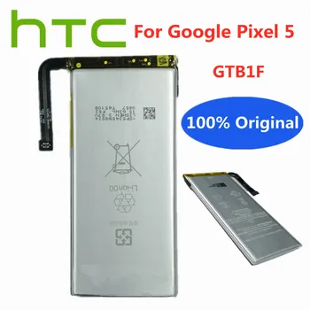 Eredeti GTB1F 4080mAh Mobiltelefon Akkumulátor HTC Google Pixel 5 Pixel5 GD1YQ GTT9Q Volta Kiváló Minőségű Újratölthető Akkumulátorok