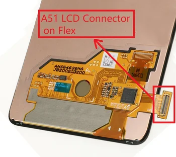 10DB Eredeti Új Samsung a51-es A515 A515F USB Töltővel Töltés / Akkumulátor / LCD-Kijelző FPC Csatlakozó Tábla/Flex