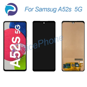 Samsung A52s 5G LCD Kijelző érintőképernyő Digitalizáló Közgyűlés Replacemen SM-A528B, SM-A528BDS, SM-A528N A52s 5G Kijelző LCD
