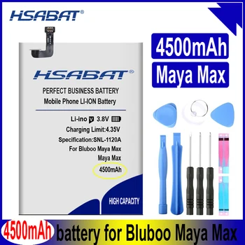 HSABAT Maya Max 4500mAh Maya Max Akkumulátor Bluboo Maya Max Akkumulátorok
