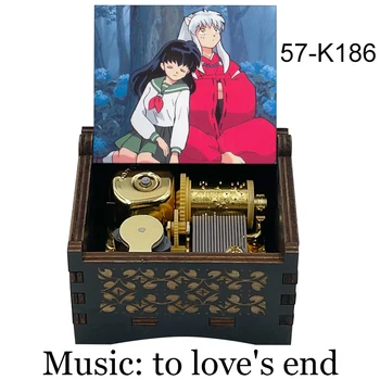 a szerelem vége Érzelmei Megható az Egész Idő InuYasha Music Box arany zene, mozgás Mechanizmus Szél felesége barátnője Ajándék