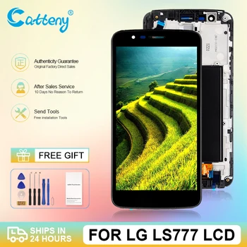 Nagykereskedelmi 5.7 Colos M400 Kijelző LG LS777 lcd Touch Panel Digitalizáló Stylus 3 K10 Pro Képernyő Szerelvény Ingyenes Szállítási Kerettel