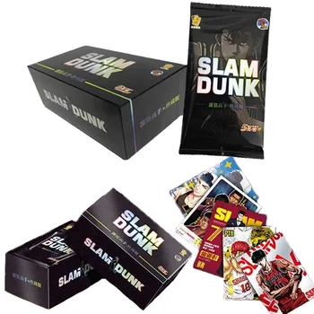 Új Slam Dunk Kártya Megemlékező Kiadás Gyűjtemény Kártya Tcg Anime Adatok Akagi Goken BR SSP Ritka Kereskedelmi Kártya Gyerekeknek Ajándék
