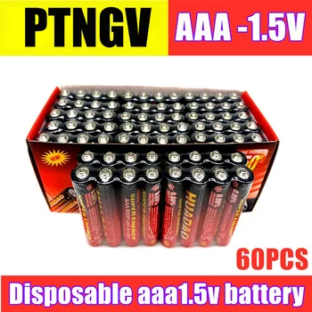 Eldobható battery1.5v Elem AAA Szén Elemek Biztonságos Erős robbanásbiztos 1.5 V-os AAA elemmel UM4 Batery Nem merkúr