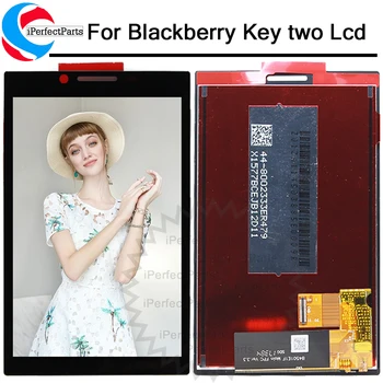 100% - ban Tesztelt A BlackBerry KeyOne 2 Keytwo LCD Kijelző érintőképernyő Digitalizáló Szerelvény Cseréje a blackberry Keytwo