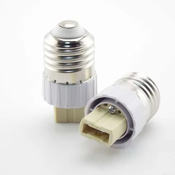 2/5db E27, hogy G9 led lámpa alap Jogosult Átalakító Csatlakozó Átalakítás világítás plug E27-G9-Bázis típusú Adapter 100-250V AC