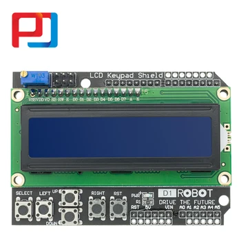 10DB LCD Kezelő Pajzs LCD1602 Eredeti LCD 1602 PULAR Modul Kijelző kék képernyő Arduino Diy Készlet