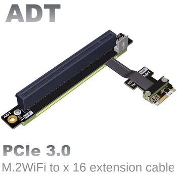 Személyre szabott M. 2 WiFi A. E kulcs felület adapter hosszabbító kábel támogatja a PCI-E 3.0 x16