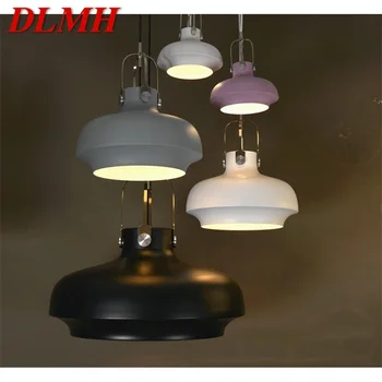 DLMH Északi Medál Fény, Modern, Kreatív, Színes LED Lámpák lámpák Haza Dekoratív Étkező
