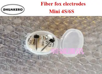 ingyenes szállítás AB89C Fiberfox Mini 4S MINI 6-OS Optikai Fusion Splicer elektróda Rost hegesztő elektróda