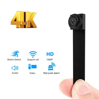 HD 1080P Mini WiFi Kamera DIY Hordozható Mikro Vezeték nélküli Biztonsági Kamera Biztonsági éjjellátó Kamera mozgásérzékelés DVR