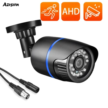 AZISHN Szabadtéri HD infravörös 5 MEGAPIXELES, 1080P vízálló háztartási éjjellátó kamera AHD biztonsági kamera