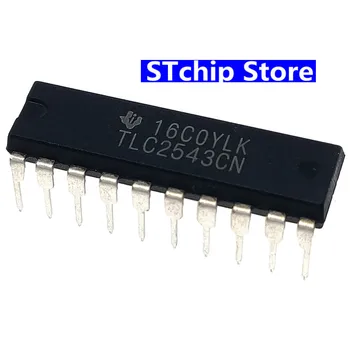 DIP-20 TLC2543CN TLC2543 12-bites soros A/D analóg-digitális átalakító-line DIP20
