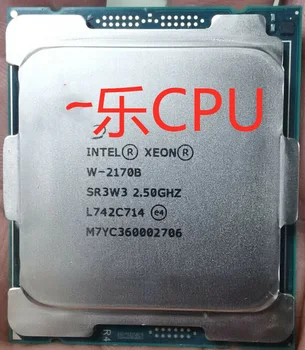 Intel Xeon W-2170B 14 core 28 szál 2.5 G processzor SR3W3 CPU LGA2066 CPU, Ingyenes Szállítás