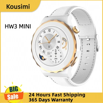 hw3 Mini Lady Smartwatch 1.35 colos kerek képernyő NFC BT hangposta Hw3mini Hw3 pro Női Fitness Tracker hw3 Mini Smart óra