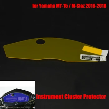 MT 15 M-Slaz műszerfalon Karcolás Védelem, Fólia képernyővédő fólia a Yamaha MT-15 / M-Slaz 150 2016 2017 2018