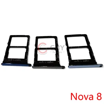 SIM-Kártya Tálca Olvasó Jogosult Foglalat Adapter Huawei Nova 8 5 Pro 5i Foglalat Foglalat Jogosultja