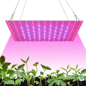 LED Növény Nő Könnyű 1000W/2000W Teljes Spektrumú Hidroponikus Növekvő Lámpa Növények Növény Zöldség, Virág, Beltéri Ultravékony Panel Phytolamp
